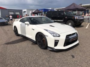 Nissan GTR R35 blanche Almacar