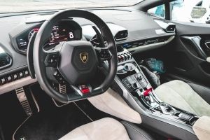 Intérieur d'une Lamborghini