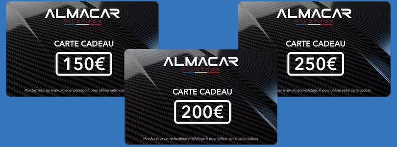 Carte cadeau pilotage