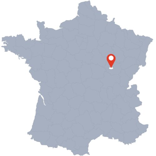 Localisation circuit de Pouilly-en-Auxois